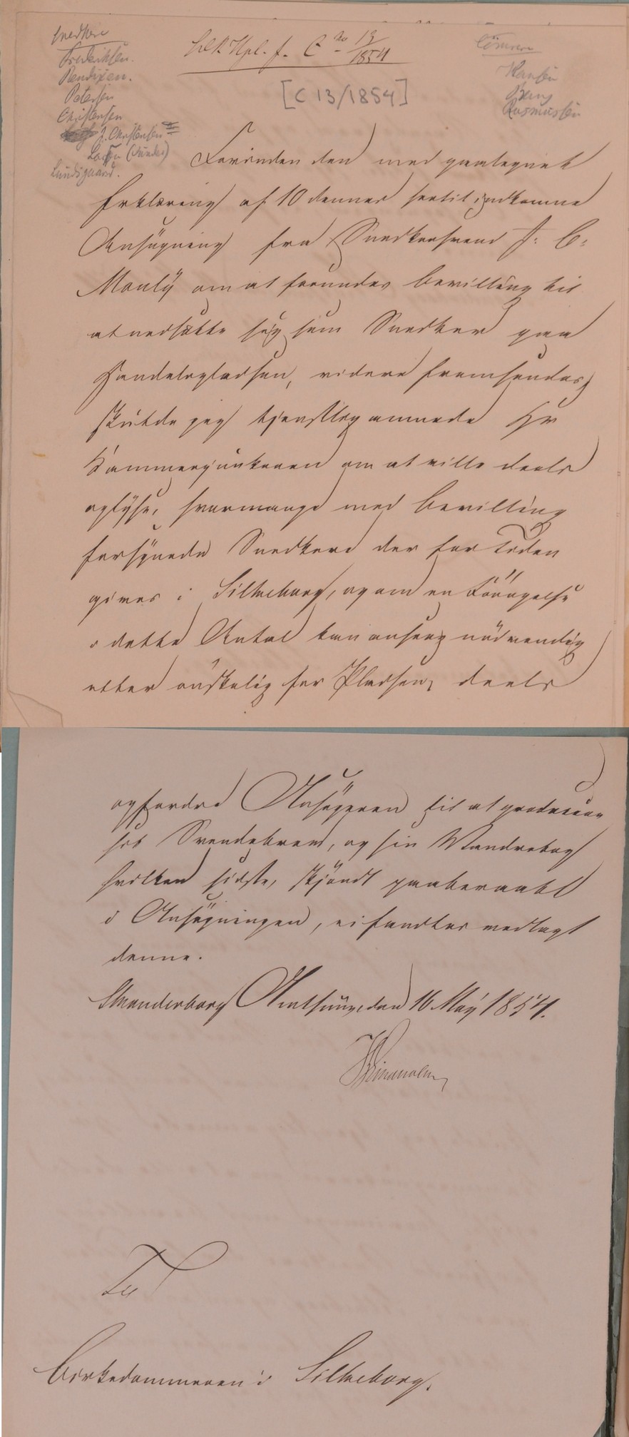 Byråd, indkomne sager, bilag