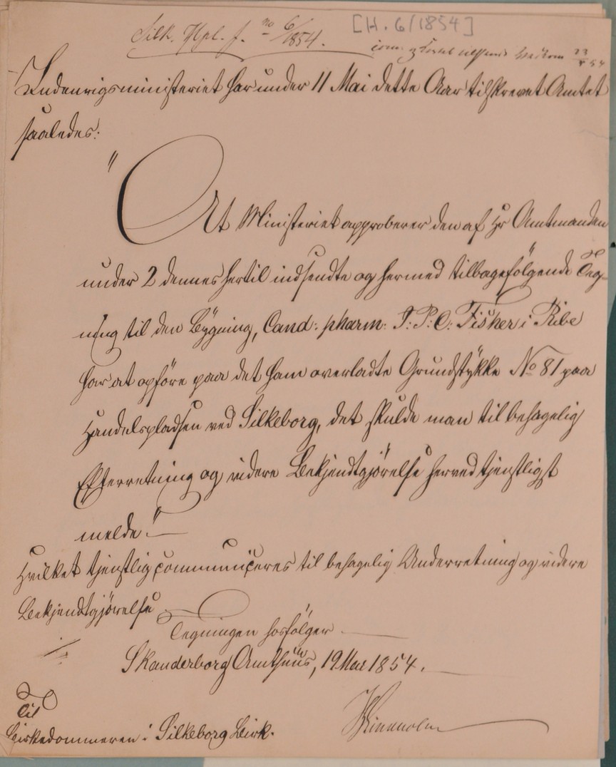 Byråd, indkomne sager, bilag