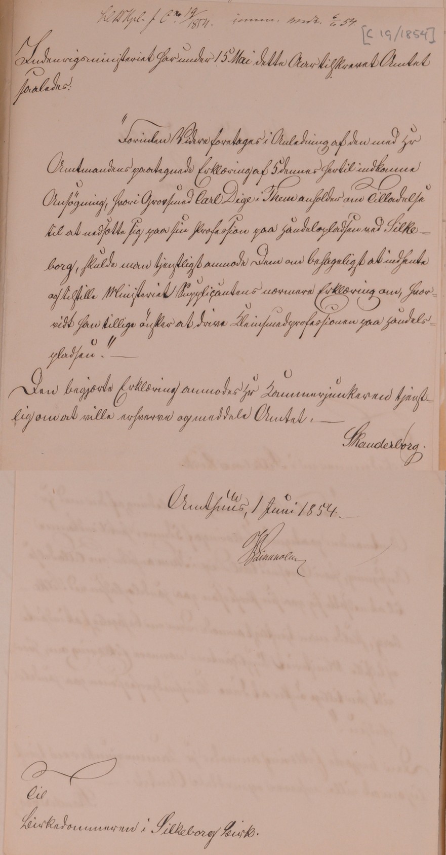 Byråd, indkomne sager, bilag