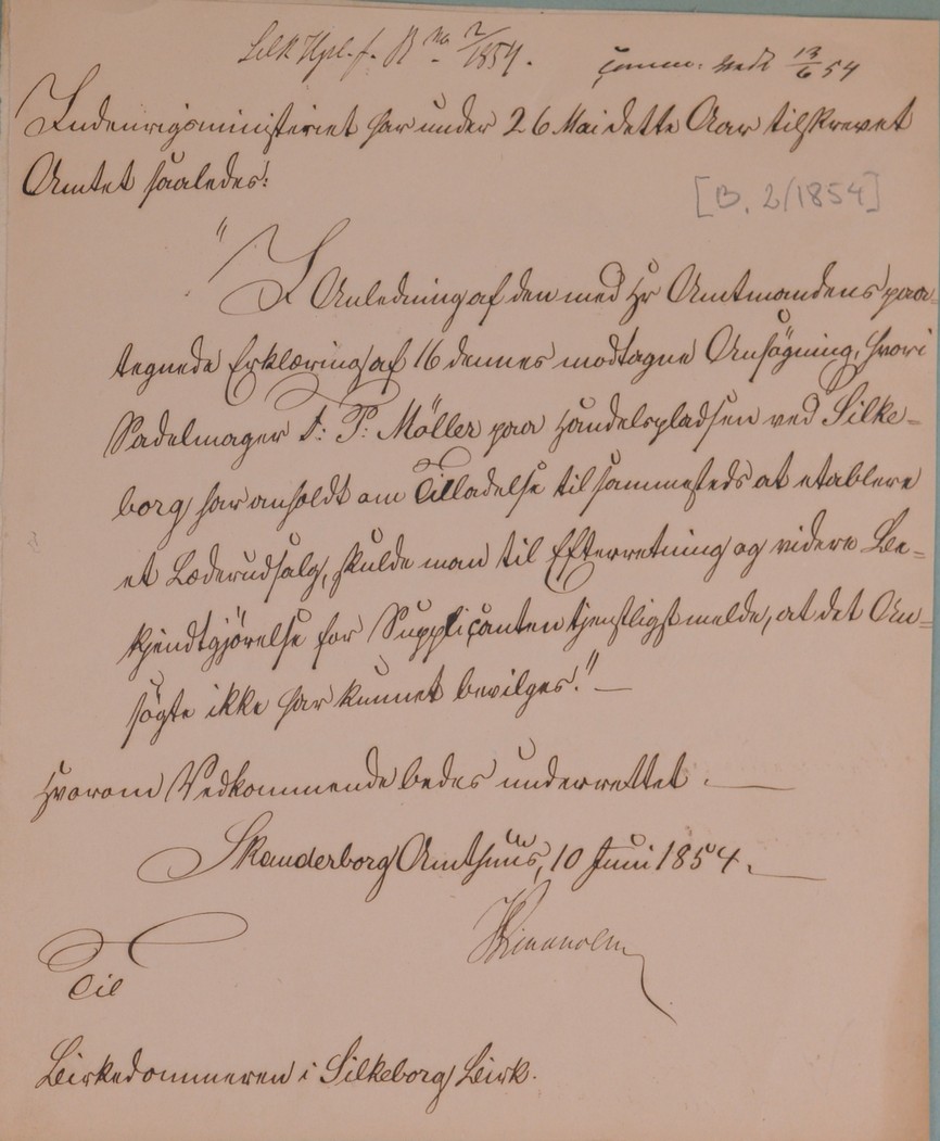 Byråd, indkomne sager, bilag