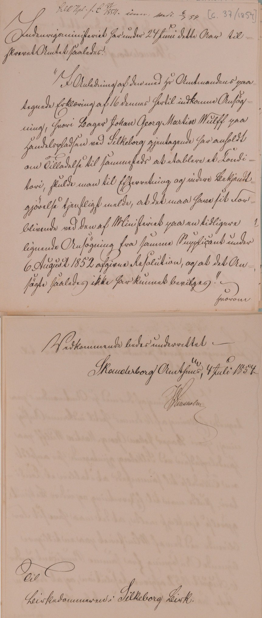 Byråd, indkomne sager, bilag