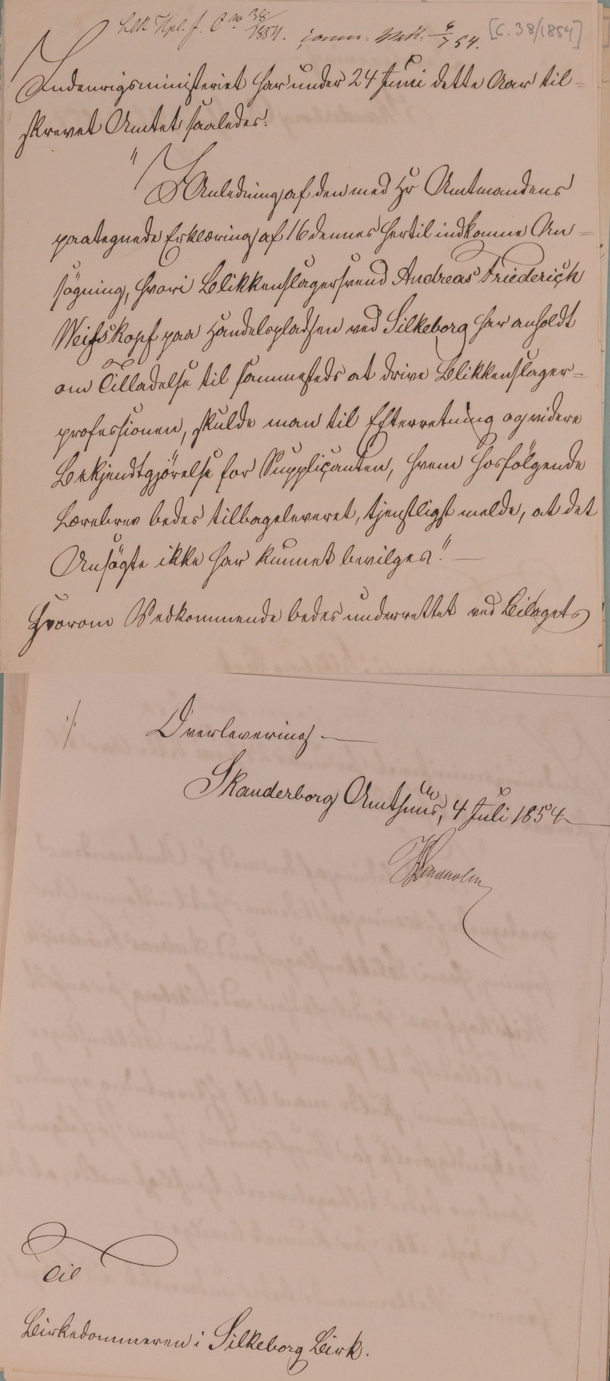 Byråd, indkomne sager, bilag