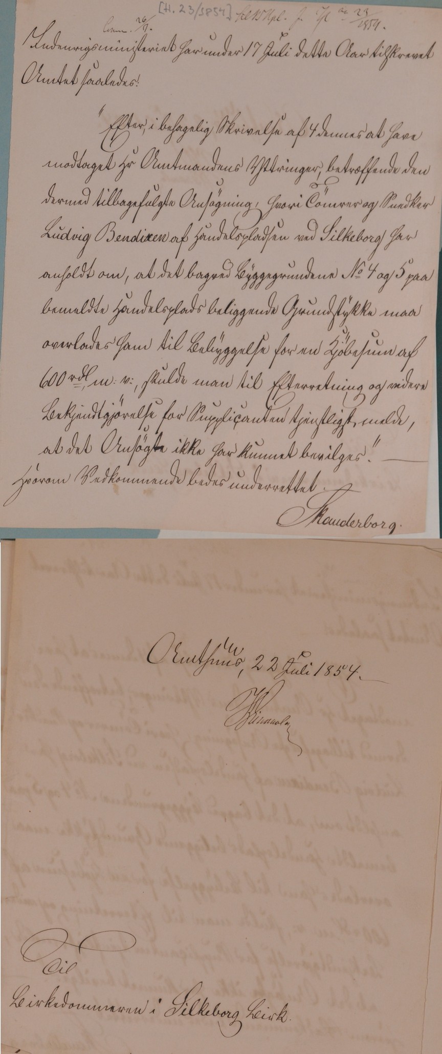 Byråd, indkomne sager, bilag