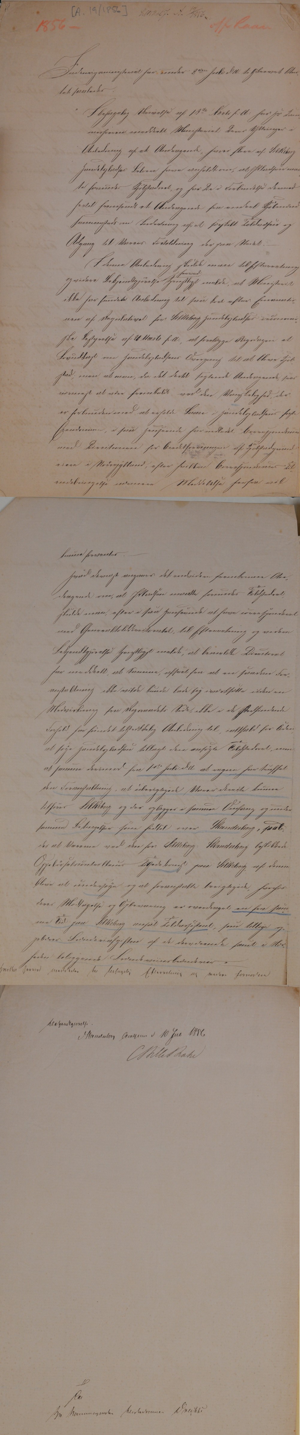 Byråd, indkomne sager, bilag