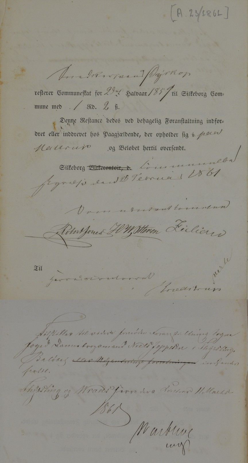 Byråd, indkomne sager, bilag
