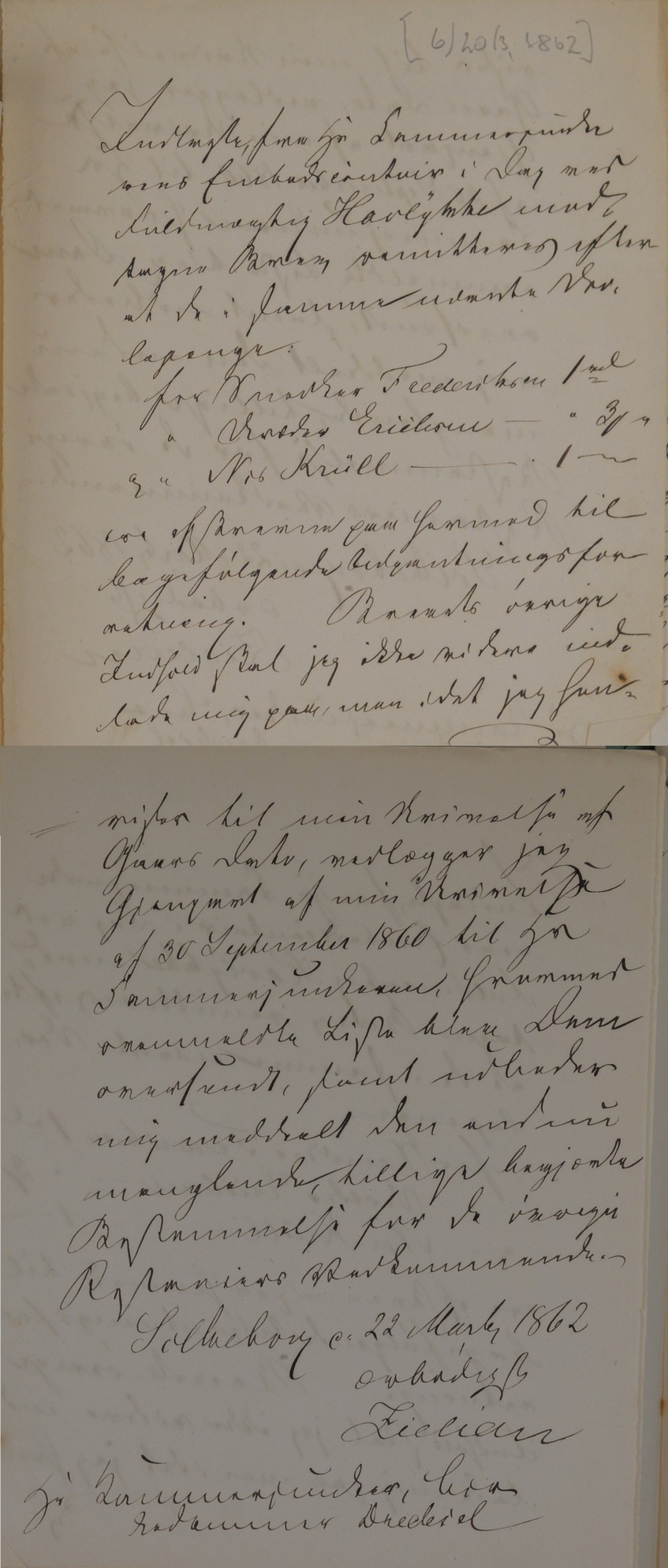 Byråd, indkomne sager, bilag