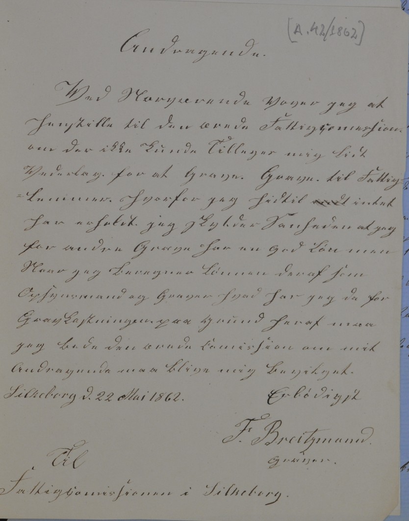 Byråd, indkomne sager, bilag