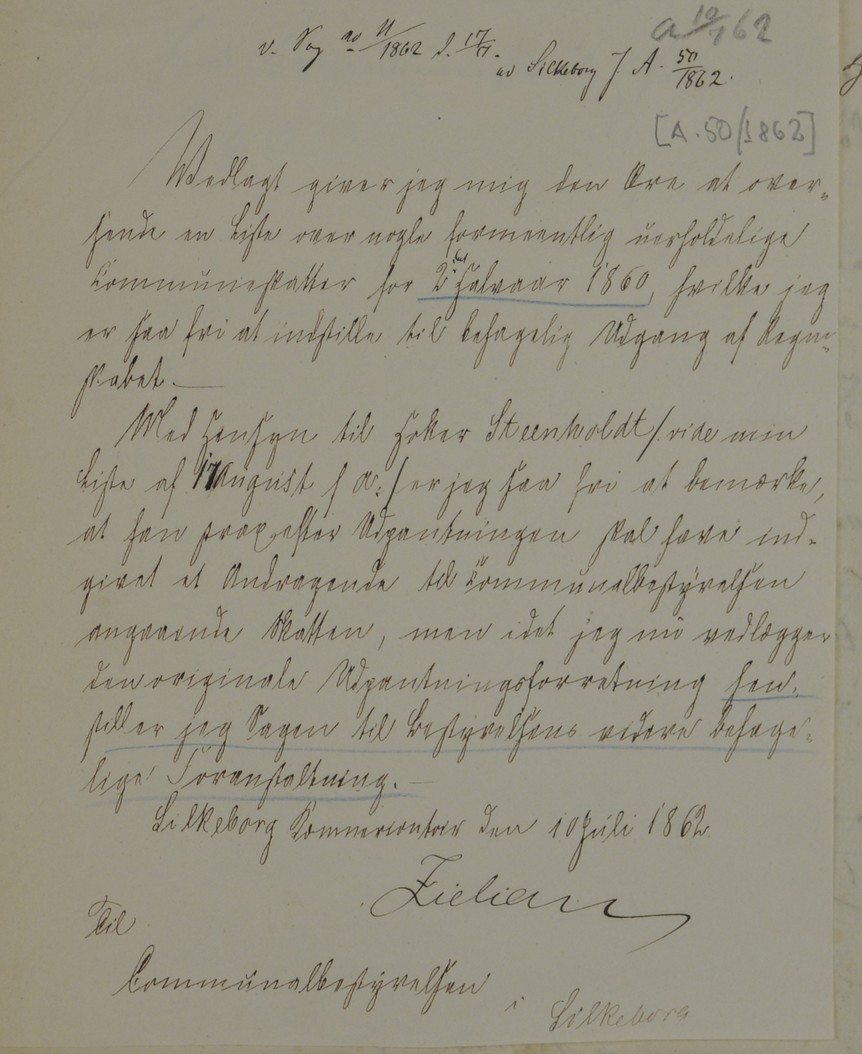 Byråd, indkomne sager, bilag